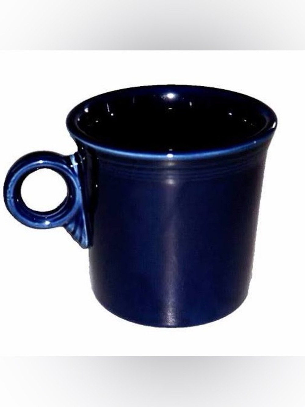 Fiestaware Cobalt Blue Ring Handle Mug